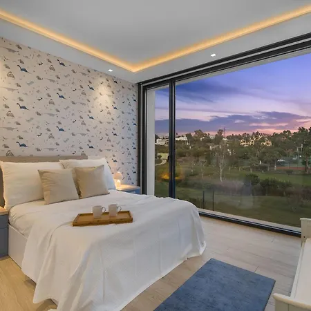 Sandie Front Golf Cinema Sauna Jacuzzi Kids Playground Villa Estepona